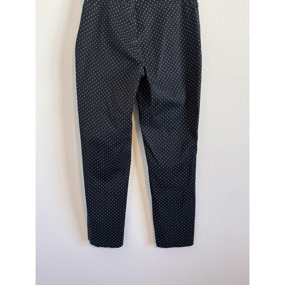 AKRIS PUNTO Women's Black‎ & White Polka Dot Pants Size 6 - Picture 9 of 14